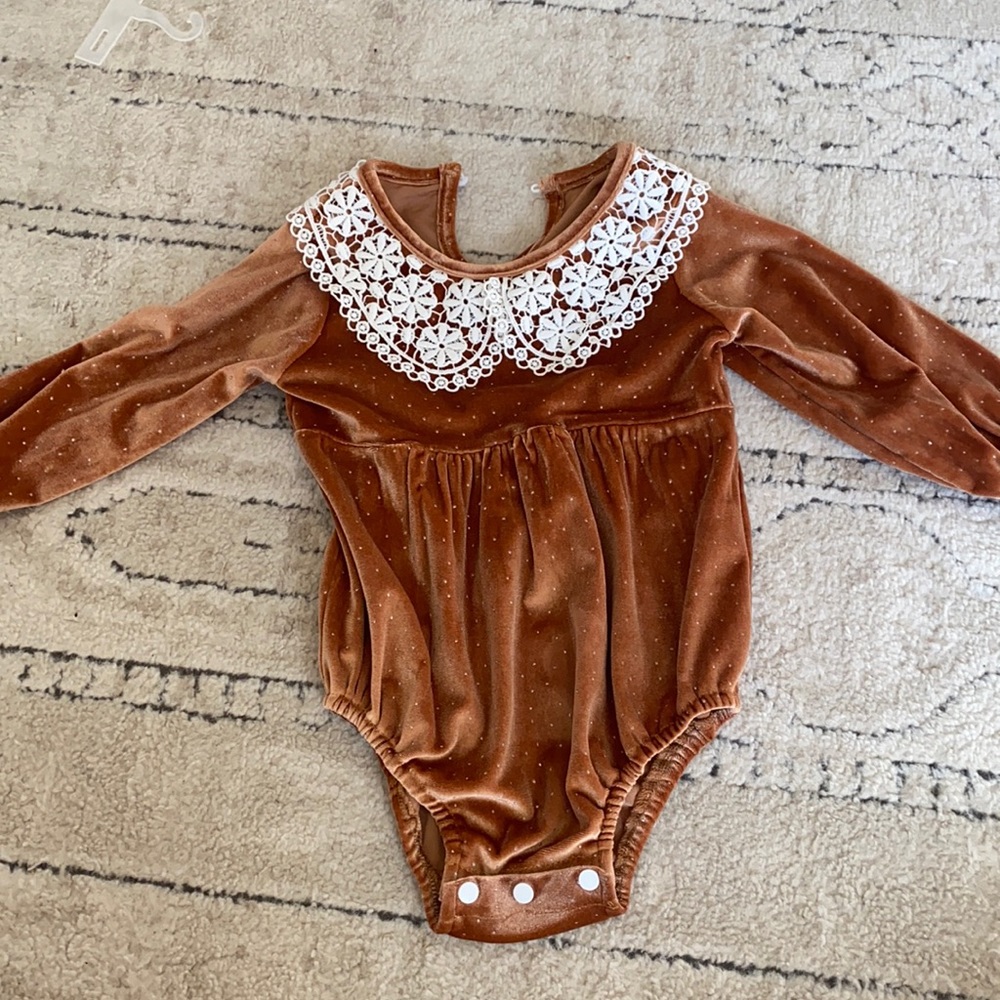 Boutique dress up romper for little girls